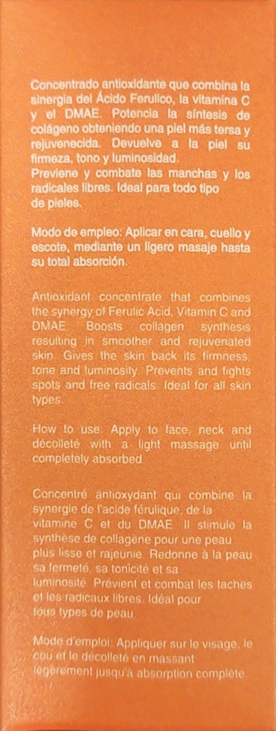 Ferulic Concentrate Indications (Concentrate Ferulic Indications And Use)